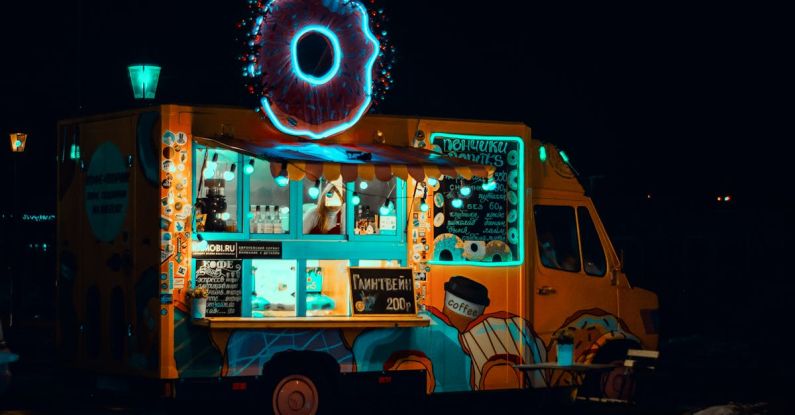 Food Truck - Orange Food Truck