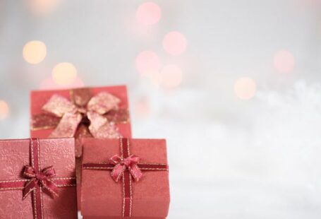 Seasonal Festivities - Photo of Red Boxes