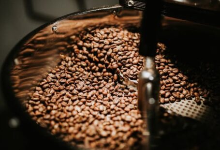 Coffee Roasting - Shallow Focus Photo of Coffee Beans