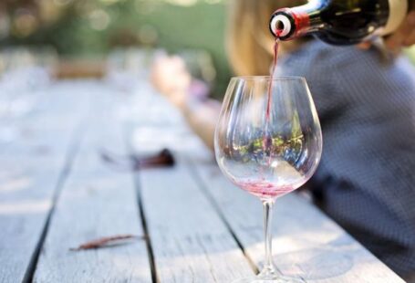 Street Food Tours - Wine Poured in Long-stem Glass